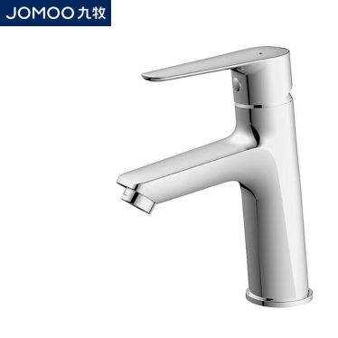 九牧 jomoo 面盆健康龙头卫生间卫浴冷热水龙头洗手盆洗脸盆台盆单孔