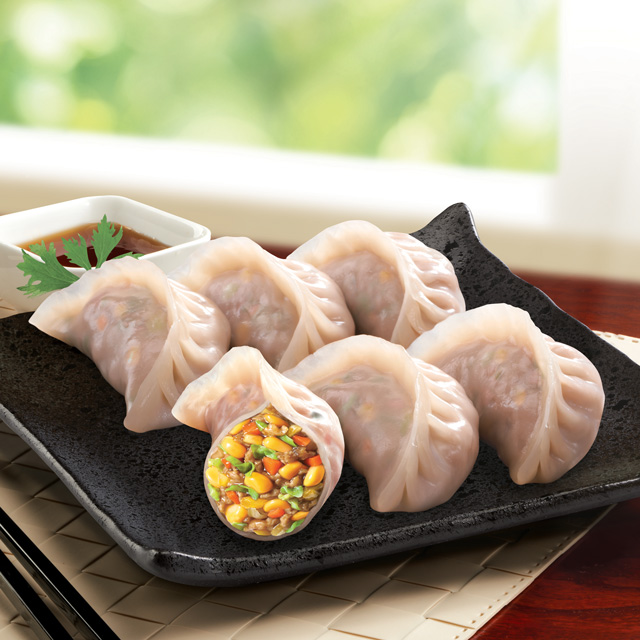 玉米蔬菜豬肉蒸餃