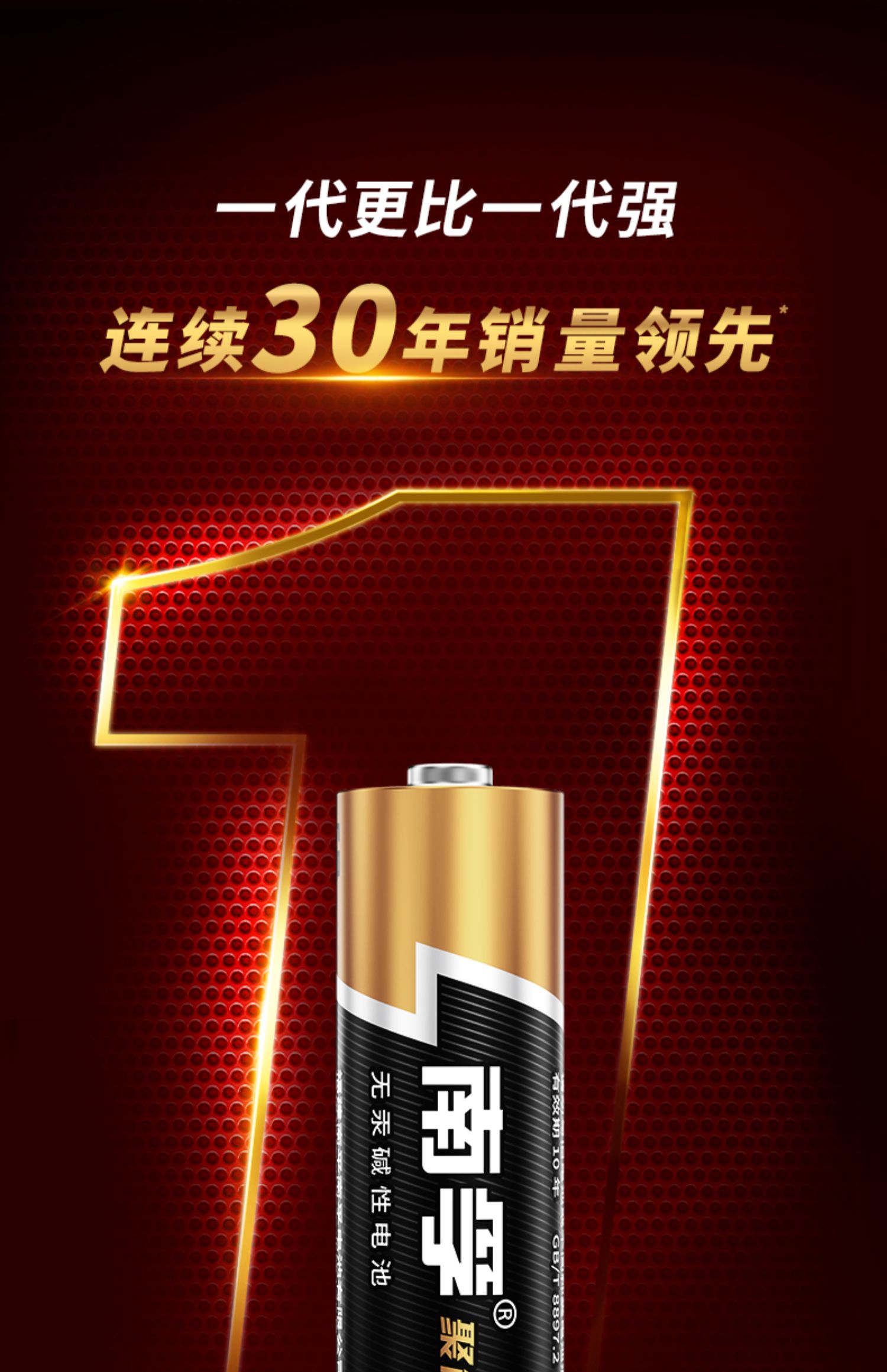 南孚5号电池 (40粒/盒)