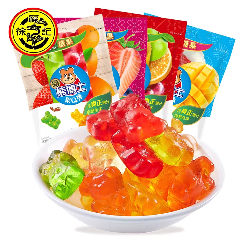 徐福记·熊博士果Q果汁软糖60g